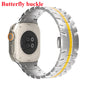 Stainless Steel Strap For Apple Watch Series 11 10 9 8 SE 3 46mm 45mm 42mm 44mm Metal Bracelet Band For iWatch Ultra 3/2/1 49mm