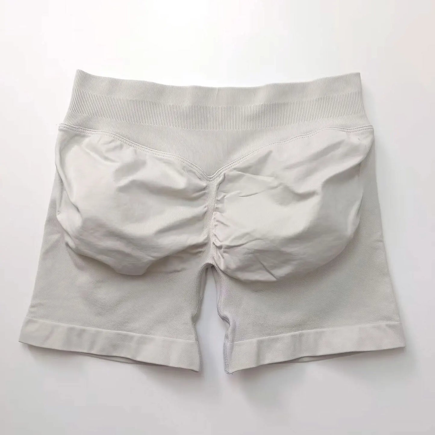 Women's 4.5" Biker Shorts | Scrunch Butt Seamless Yoga Gym Leggings