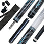 5-PC Carbon Pool Cue Bag Set – 148cm 13mm 20oz