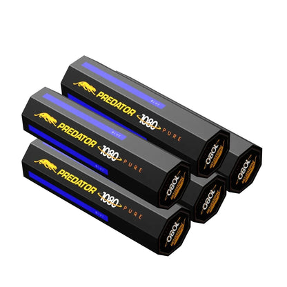Predator 1080 Pure Billiard Chalk 5pcs – Pro Carom Pool