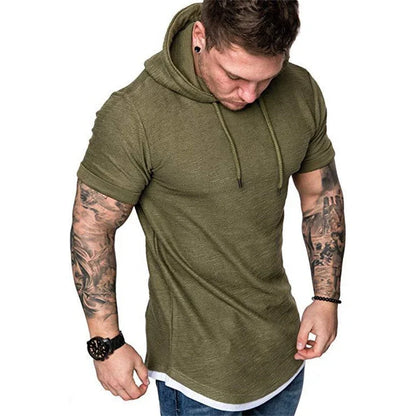 Men's Casual Solid Color Hoodie Sweatshirt — MRMT 2025