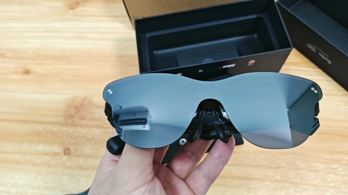 2025 new RayNeo Air 4 Pro - smart AR glasses Supports HDR10, HD giant screen viewing glasses, Micro-OLED dual-layer