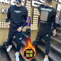 Herbst Herren Sweatshirt Pullover Buchstaben-Druck Rundhals Slim Fit Verdicken Hoodie Langarm Freizeit Sweatshirt Herren Oberteile
