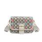 Winter Hot Sale Contrasting Color Letter Inkjet  Square Bag Luxury Trendy Single Shoulder Width Webbing Crossbody Women's Bag