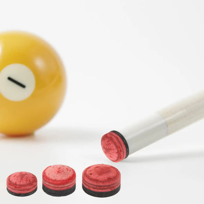 1 Stück Snooker-Queuespitze mit Kunstleder, feuchtigkeitsbeständige Box, zum Aufkleben, S-Rate, Indoor-Spiel, Snooker-Billard-Zubehör