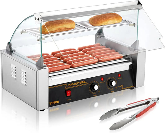 Commercial Hot Dog Roller Electric Sausage Maker Barbecue Grill Machine for Camping Party Home Appliance 220v/110V