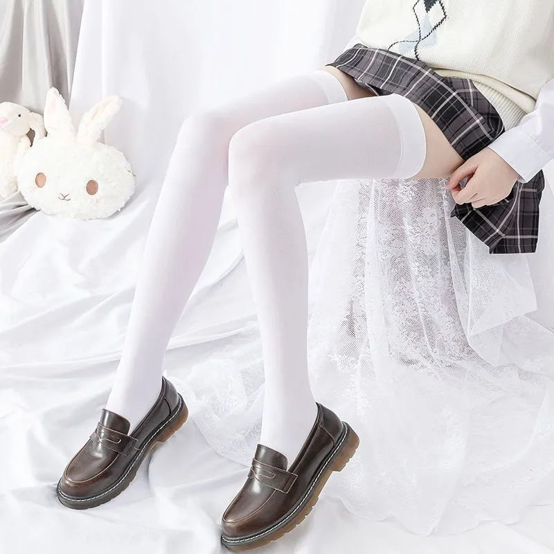 Gilr Knee Thigh High Socks Cotton Non-Slip Sweat-Absorbing Deodorant Thigh Overknee Long Women Stockings Sexy