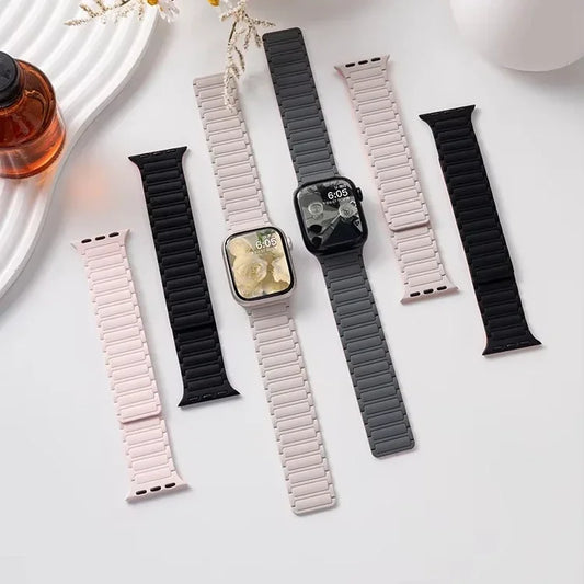 Magnetic Silicone Band for Apple Watch Ultra Series 11-5 SE