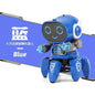 Kids Dance Robots Music LED 6 Claws Octopus Robot Birthday Gift Toys For Children Early Education Baby Toy Boys Girls