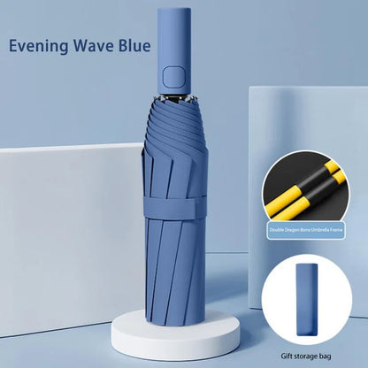 Xiaomi 56 Bones Fully Automatic Double-Rib Sun Rain Umbrella Windproof Design Suitable for the Whole Family Portable for Travel