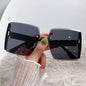 Neue randlose quadratische Sonnenbrille Damen Marken Designer Fashion Sonnenbrille Damen Outdoor Fahrbrille UV400 Oculos De Sol