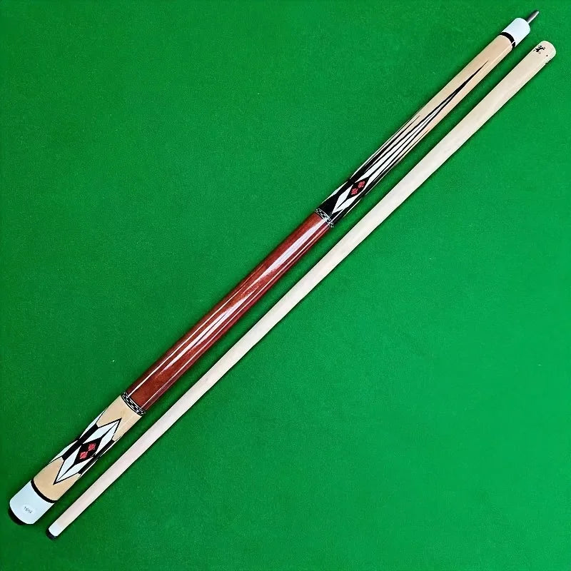 Premium Canadian Hard Maple Pool Cue 13mm Tip Steel Quick Connect Ideal for Nine Ball and Carom Billiards Pool Skill Training