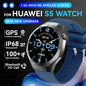 2025 New GUHUAVMI GT5 Pro Smart Watch Men HD AMOLED Screen GPS Motion trajectory HeartRate Bluetooth Call 1.52" SmartWatch IP68