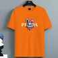 2025 Sommer Herren-T-Shirt Hohe Qualität 100 Baumwolle Hasenmotiv Lockerer Rundhals Herren Kurzarm Freizeit Für Herren T-Shirt Top