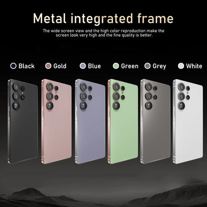 S25 Ultra, Android Smartphone, 6,8 Zoll, 12+512 GB ROM, 4G-Netzwerk, Mobiltelefone, Dual-SIM, 24+48MP Kamera, Handys