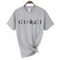 Hochwertiges Damen-T-Shirt mit Buchstaben-Print, lässige Bluse, Oberteile, Sommer, klassischer Stil, Kurzarm, Damen, Harajuku, Y2K-Tee