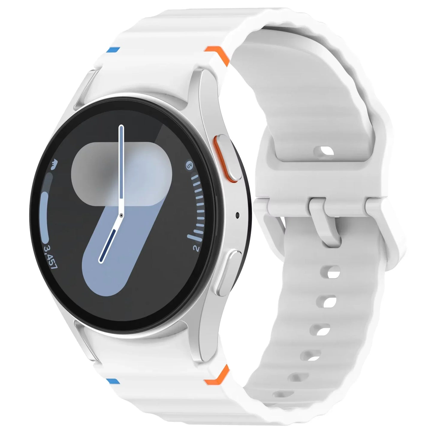 Silicone Strap for Samsung Galaxy Watch7 6 5 4 44mm 40mm Sports Watches Instead of Bracelets for 6/4 Classic 47mm 46mm 43mm 42mm