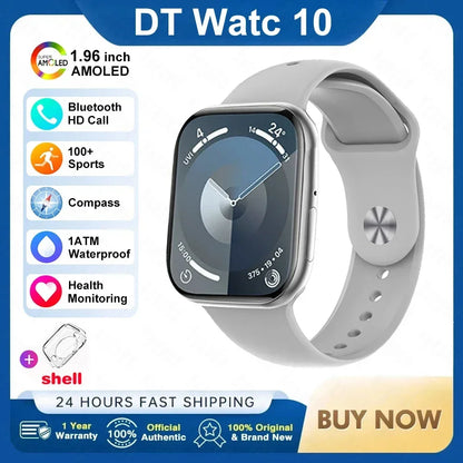 DT Watch 10 Smart Watch AMOLED 4GB Music BT Call