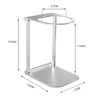 Foldable Coffee Drip Holder Aluminum Alloy Support Stand For Wireless Electric Portable Espresso Coffee Machine Accessories