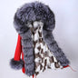 Maomaokong 2022 Winter Long Jacket Real Fur Coat Women Clothes Large Fur Collar Detachable Natural Fox Lining Parkas Leather Fur