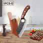 Professional Kitchen Forged Knife BBQ Cooking Chef Knives Wooden Handle Meat Cleaver Fruit Cutter Boning Knife Kitchen Supplies
