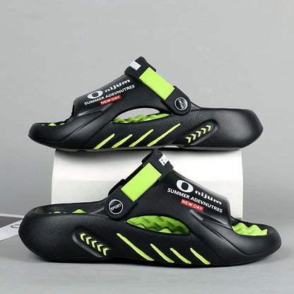 Men's EVA Soft-Sole Platform Slides Sandals