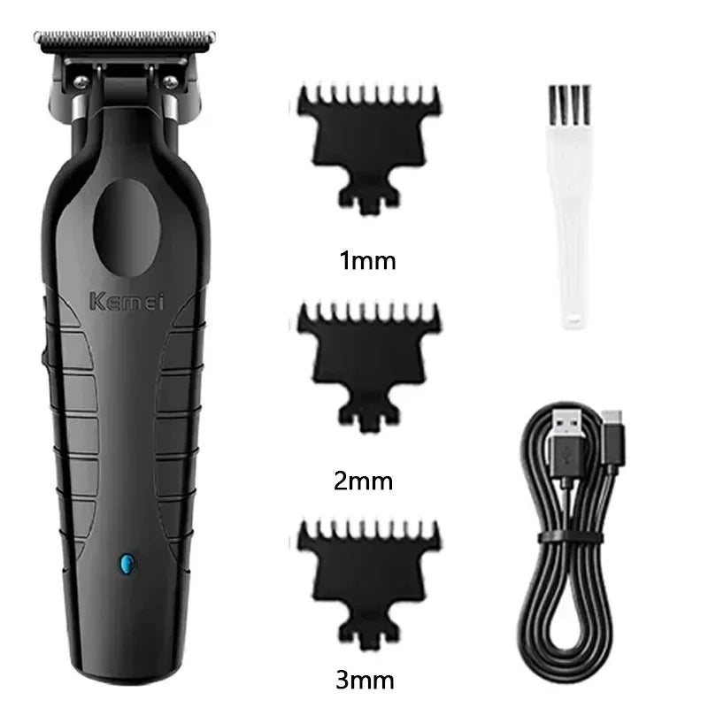 Kemei Professional Haarschneider-Set Elektrorasierer Herren-Haarschneidemaschine Haarschneider-Set für Herren Elektrischer Trimmer