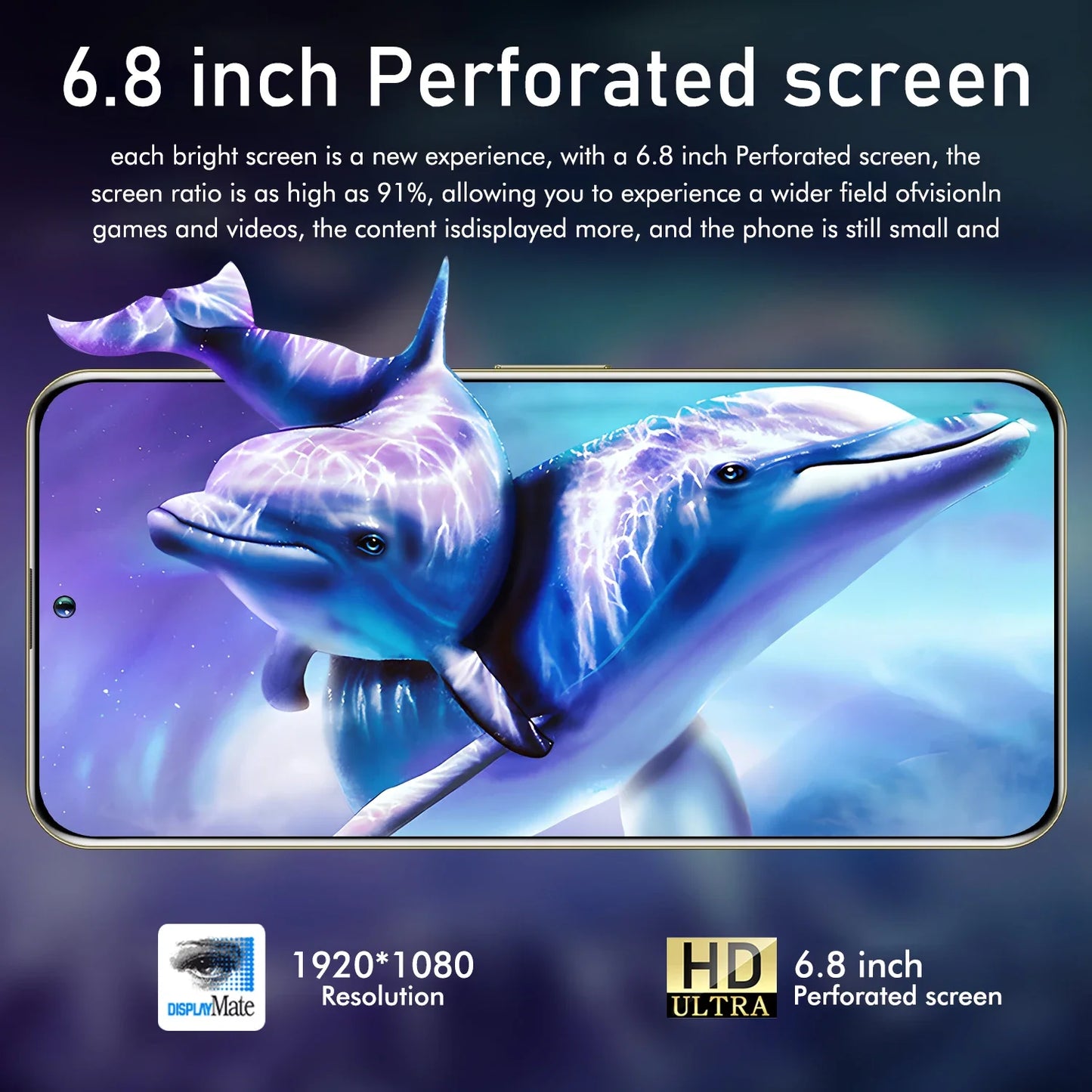 S24 Pro,Smartphone Android,6.8 inch,4GB RAM+128GB ROM,5000mAh,13+24MP,Mobile phone,Google Play,Dual SIM,Cellphones