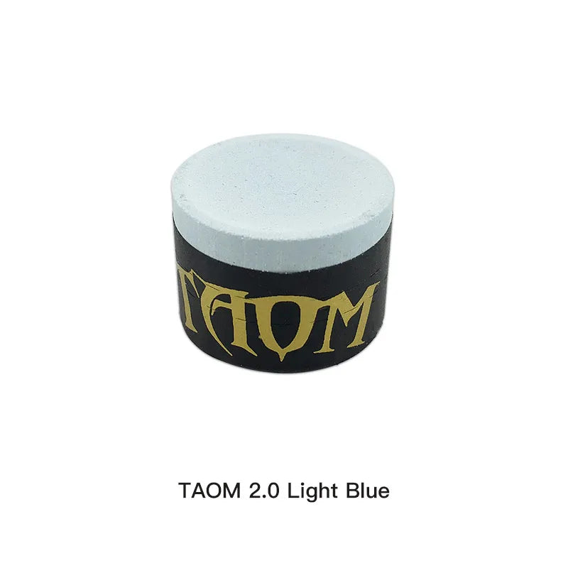 Taom Chalk Pyro Chalk V10 Soft Blue Billiard Pool Chalk 2.0 Pyramid Pink Green Snooker for Professional Round Billiards Chalk