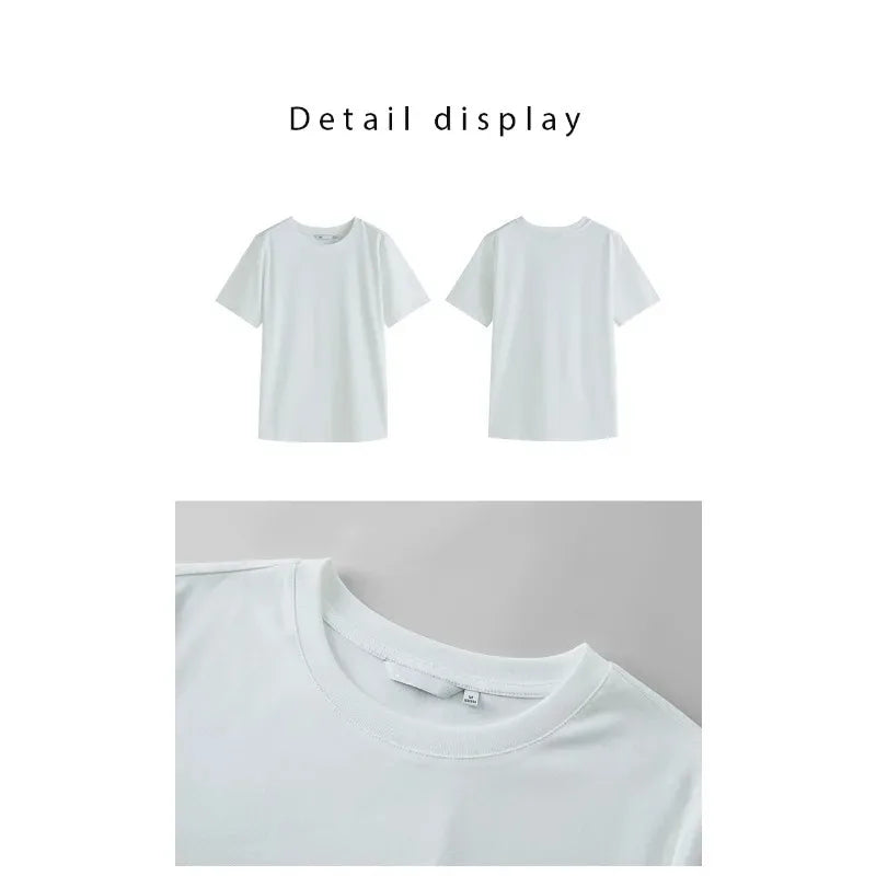 Mickey Mouse New Summer Trendy Brand Cotton Large Size T-shirt Internet Celebrity Half Sleeve Couples Popular Unisex Maternity