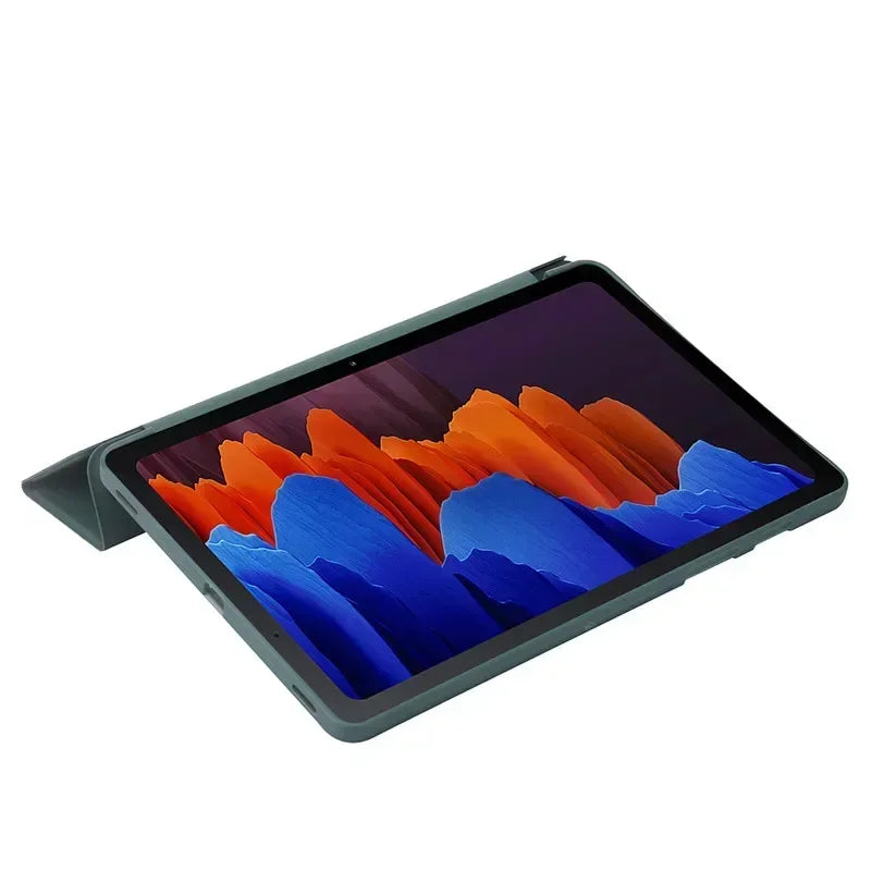 For Lenovo Idea Tab Pro 12.7 2025 Folding Stand Magnetic Soft Back Cover for Lenovo Xiaoxin Pad Pro 12.7 inch TB373FU 375FC Case
