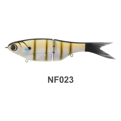 Noeby Amata Glide Swimbait Gummifisch 215mm 73g Langsam sinkende Silikon-Wobbler für Hecht Barsch Zander Glide Swimbait Angelköder