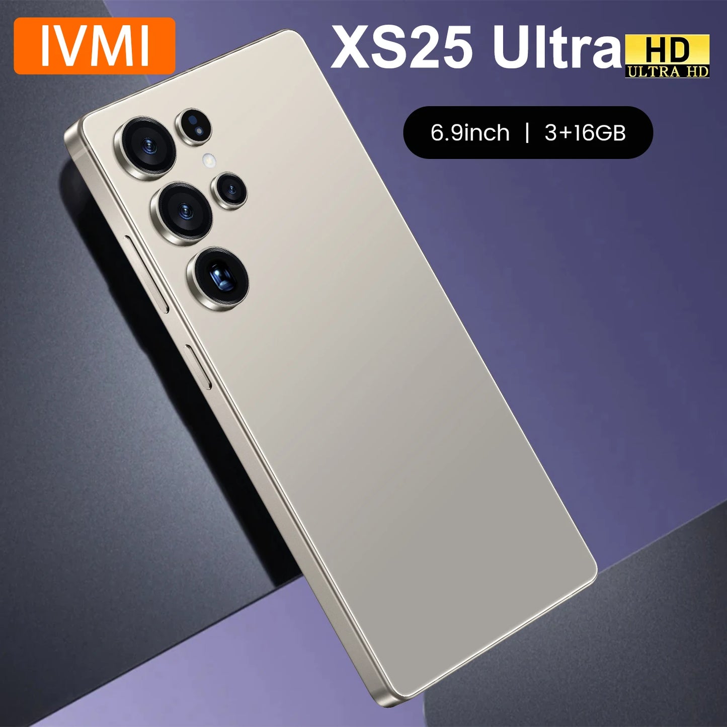 IVMI XS25 Ultra 6.9" 4G Android Budget Smartphone