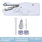 Portable Manual Sewing Machine Handheld Rope-free Electric Quick Build DIY Apparel Supplies Arts Crafts Home Garden Embroidery