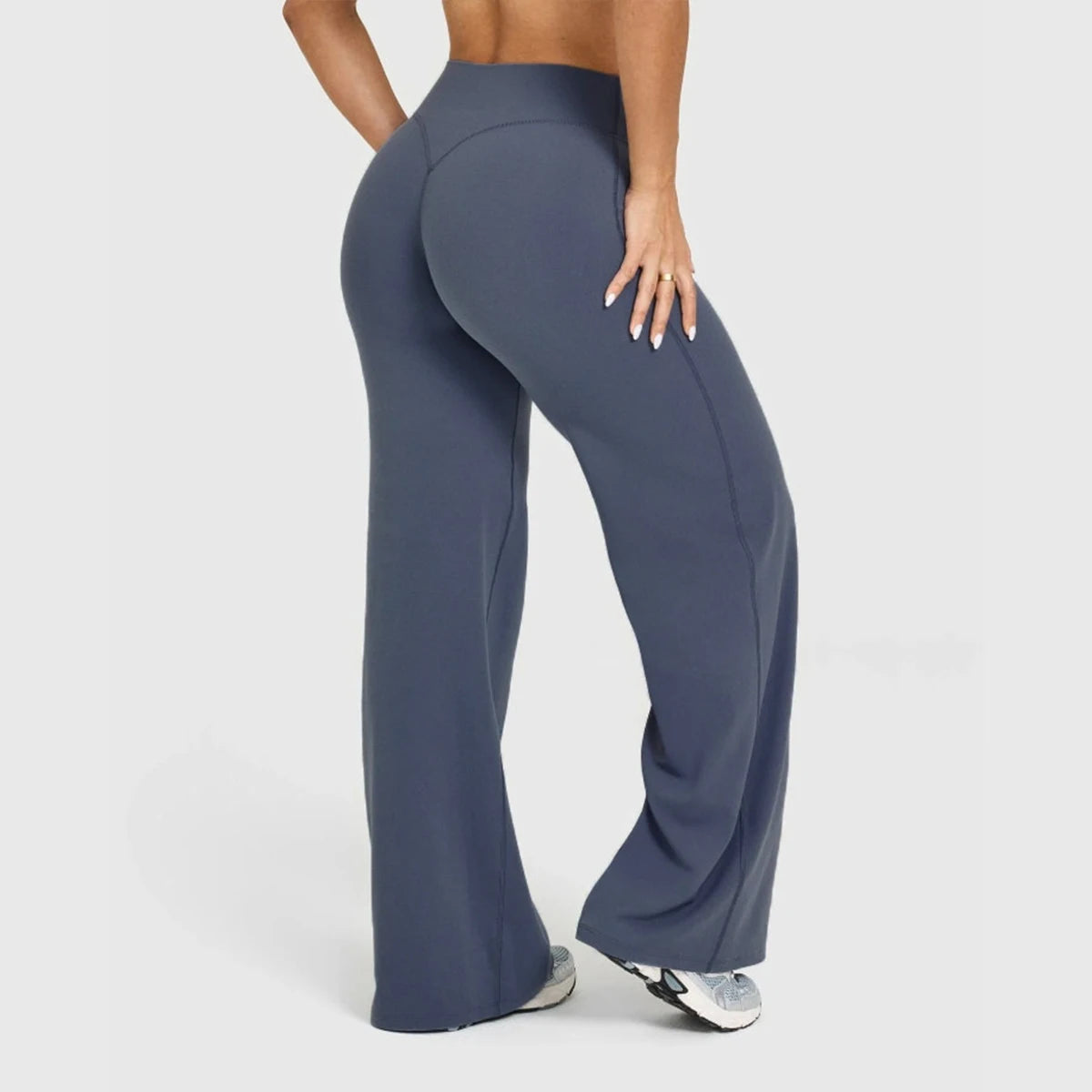 Oner Active Flared Leggings Leggings mit geradem Bein Damen Wide-Leg Pants Yoga Atmungsaktive Fitnesskleidung Vielseitige Freizeithose