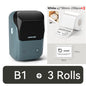 NIIMBOT B1 Portable Thermal Printer With Tapes 2 Inch Adhesive Label Printer Mini Bluetooth Sticker Maker Support Smartphones PC