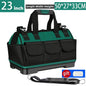 Upgrade 23inch Heighten large capacity Tool Bag Thickened 1680D Oxford Waterproofed Wear-Resistant Electrician Storage Toolkit