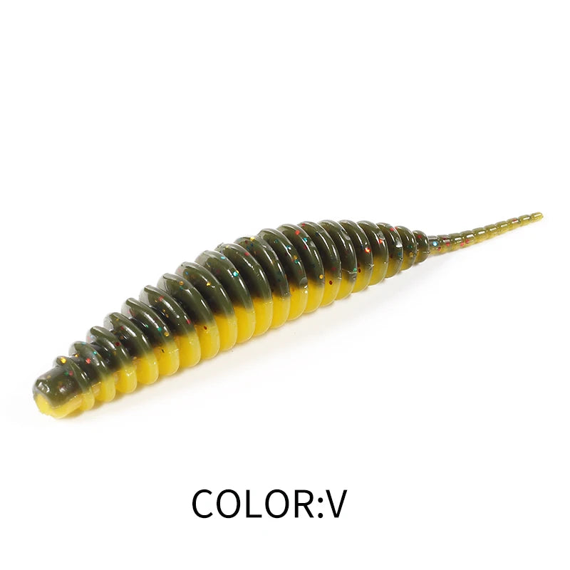 2021 Supercontinent worm bait soft bait Tanta 49mm 65mm fishing lures Pesca carp fishing bass lure Isca artificial PVA