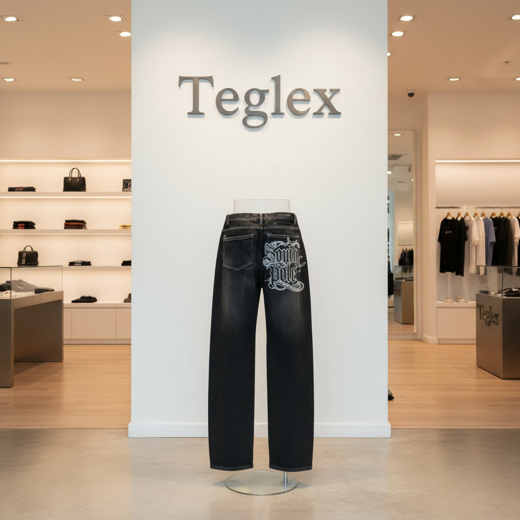 American Y2K 2025 New Baggy Wide Leg Black Jeans Overszied Women Street Casual Joker Denim Pants Couple Jeans Vintage Streetwear
