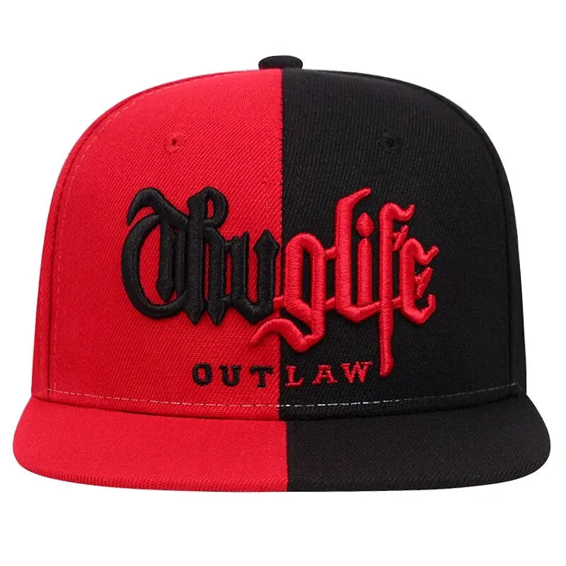Embroidery Snapback Baseball Cap Adjustable