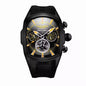 Reef Tiger Tourbillon Automatic Watch – Wine Barrel