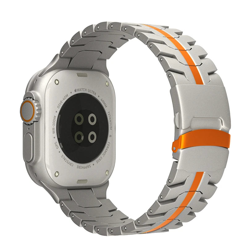 Ultra 3 2 Titanium Color Strap For Apple Watch 49mm 46mm 45mm 44mm 42mm Metal Band iWatch 11 10 9 SE 3 Stainless Steel Bracelet