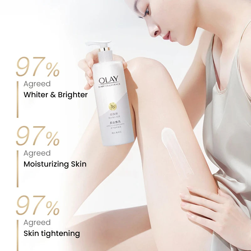Olay Body Lotion B3+ Vitamin C 250ml Body Milk Nicotinamide VC essence Whitening&Moisturizing Cream
