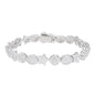 Exquisite Iced Out Moissanit Armbänder für Frauen Männer 925 Sterling Silber 18k Vergoldet Feiner Schmuck Stern Mond Armbänder Geschenke