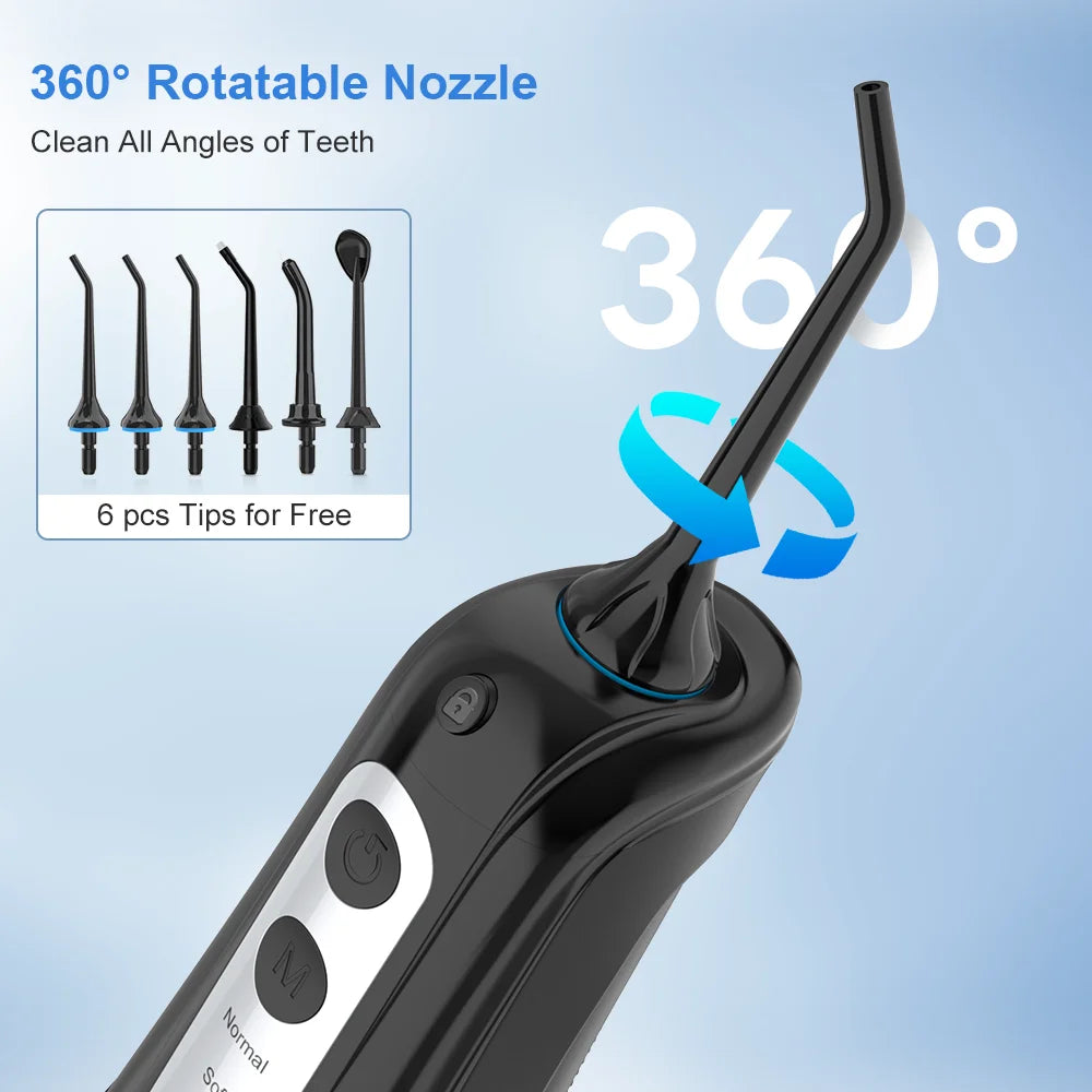 Oral Irrigator Water Flosser | 300ml Portable