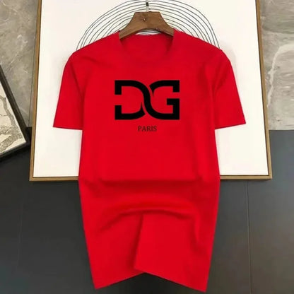 Cotton Letter Print Men T Shirts Luxury Fashion Summer Brand T Shirt Casual Clothing Harajuku Short Sleeve Tops Tees Men's