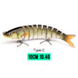 VTAVTA 10/14cm Sinking Wobblers Fishing Lures Jointed Crankbait Swimbait 8 Segment Hard Artificial Bait For Fishing Tackle Lure