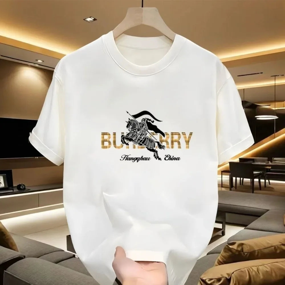 European Trendy Loose Printed T-Shirt – Unisex Summer