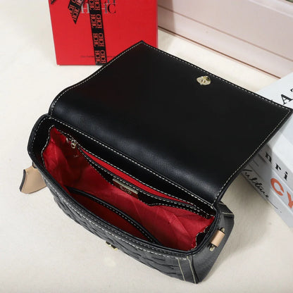 Light Luxury Carolina Herrera Brand Fashion Women's Crossbody Bag Small Square Bag  Shoulder Bag Sophisticated Style
