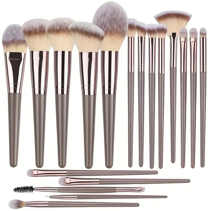 Professionelles 3-20-teiliges Make-up-Pinsel-Set, weiche, flauschige Foundation-Lidschatten-Concealer-Verblendpinsel, Rougepinsel Kabuki Damen Beauty Tool